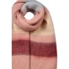 Juleeze JZSC0832P Bufanda Rosa Beige 37x210 cm Señoras con Flecos