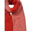 Juleeze JZSC0835R Bufanda Rojo 40x240 cm Bufanda de mujer con flecos