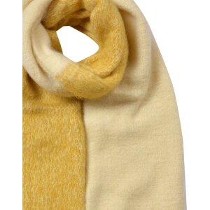 Juleeze JZSC0835Y Bufanda Amarillo 40x240 cm con Flecos...