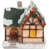 Clayre & Eef 6PR5733 Decoración Casa con LED Naranja Verde 6x5x6 cm