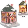 Clayre & Eef 6PR5734 Decoración Casa con LED Rosa Gris 4x5x6 cm
