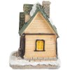 Clayre & Eef 6PR5735 Decoración Casa LED Beige Verde 5x5x6 cm
