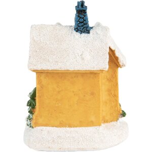 Clayre & Eef 6PR5738 Decoración Casa con LED Amarillo Blanco Ø 6x9 cm