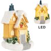 Clayre & Eef 6PR5738 Decoración Casa con LED Amarillo Blanco Ø 6x9 cm