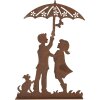 Clayre & Eef 6Y5781 Decoración niños figura metal estilo country 21x5x31 cm
