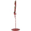 Clayre & Eef 6Y5635 Decoración Piruleta LED 36x29x100 cm Metal Rojo Verde