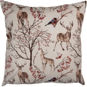Clayre & Eef KT021.402 Funda de cojín 45x45 cm...