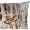Clayre & Eef KT021.404 funda de cojín 45x45cm ciervo bosque animales estilo country