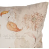 Clayre & Eef KT021.405 Funda de cojín 45x45 cm Búho Beige Marrón Estilo rústico