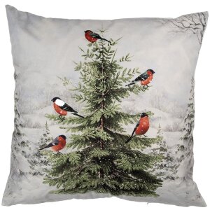 Clayre & Eef KT021.407 Funda de Cojín 45x45 cm...