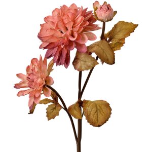 Clayre & Eef 6PL0387P Flor artificial Rosa...