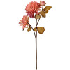 Clayre & Eef 6PL0387P Flor artificial Rosa Marrón 66 cm