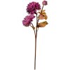 Clayre & Eef 6PL0387PA Flor Artificial Marrón Morado 66 cm Flor Decorativa