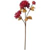 Clayre & Eef 6PL0387R Flor artificial rojo-marrón 10x10x66 cm