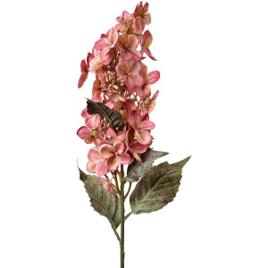 Clayre & Eef Dekozweig Blumen Rosa Grün 10x8x71...
