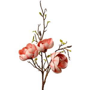 Clayre & Eef Rama Decorativa con Flores Rosa...