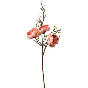 Clayre & Eef Rama Decorativa con Flores Rosa...