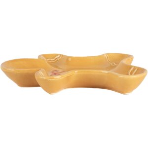 Clayre & Eef 6CE2134 Bol Hombre de Jengibre Marrón 14x16x2 cm Estilo Campestre