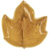 Clayre & Eef 6CE2151 Cuenco Hoja Diseño Botánico Amarillo 14x13x2 cm Cerámica