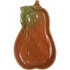 Clayre & Eef 6CE2155 Cuenco Calabaza Cerámica Naranja Verde 17x10x2 cm