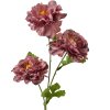 Clayre & Eef Rama Decorativa con Flores Morado 64 cm Plástico