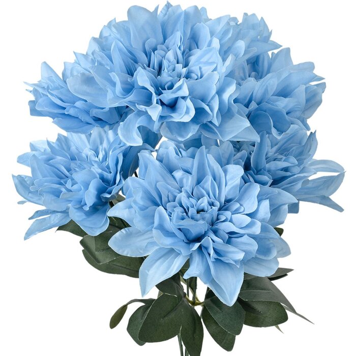 Clayre & Eef 6PL0377BL Flor artificial Azul 20x20x49 cm