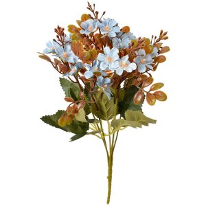 Clayre & Eef 6PL0380BL Flor artificial Azul 33 cm