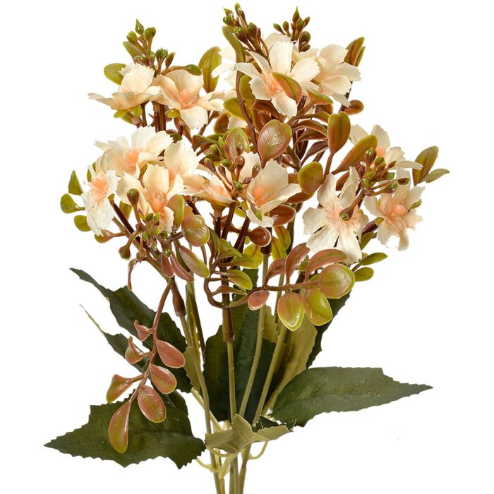 Clayre & Eef 6PL0380Y Ramo de flores artificial amarillo-verde 10x10x33 cm