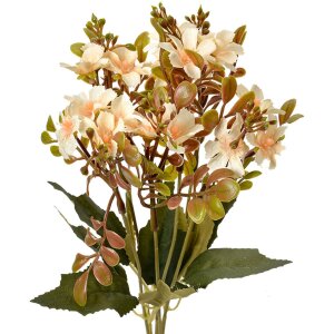Clayre & Eef 6PL0380Y Ramo de flores artificial amarillo-verde 10x10x33 cm