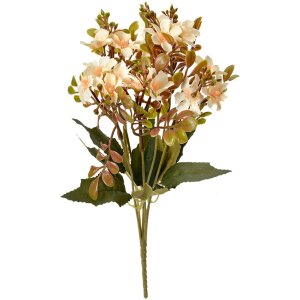 Clayre & Eef 6PL0380Y Ramo de flores artificial amarillo-verde 10x10x33 cm