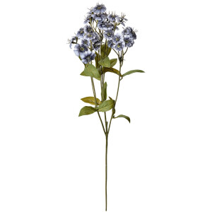 Clayre & Eef rama decorativa flores azules 8x8x63 cm...