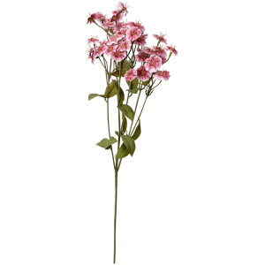 Clayre & Eef rama decorativa flores rosas 8x8x63 cm...