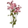 Clayre & Eef rama decorativa flores rosas 8x8x63 cm plástico realista