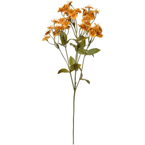 Clayre & Eef rama decorativa flores amarillas 63 cm...