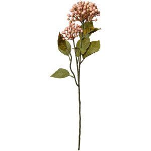 Clayre & Eef 6PL0386P Flor artificial Rosa Verde 8x7x53 cm Plástico