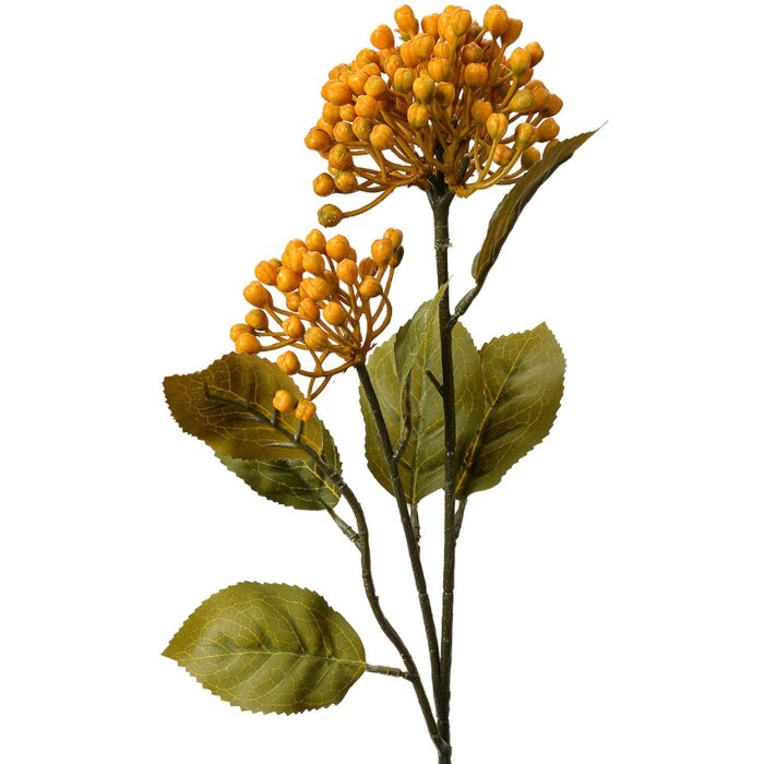 Clayre & Eef 6PL0386Y Flor artificial Amarillo Verde 8x7x53 cm Plástico