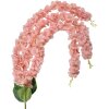 Clayre & Eef 6PL0388P Guirnalda de flores artificiales Rosa Verde 6x6x108 cm