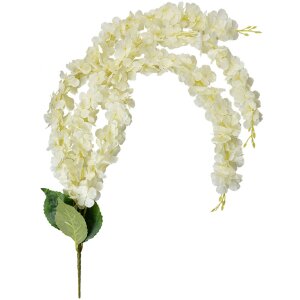 Clayre & Eef 6PL0388Y Guirnalda de flores artificiales Beige Verde 6x6x108 cm