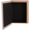 Clayre & Eef 66258 Caja de Almacenaje Set de 3 Retro Vintage Madera Beige Marrón