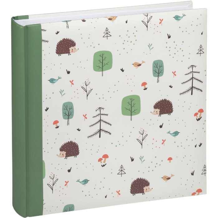 Walther álbum infantil Forrest Life verde 26x25cm 50 páginas foto cartón