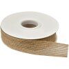 Clayre & Eef Cinta de yute marrón 12x3cm rollo 15m