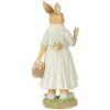 Clayre & Eef 6PR5449 Decoración Conejo Beige Amarillo 15x12x32 cm