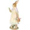 Clayre & Eef 6PR5449 Decoración Conejo Beige Amarillo 15x12x32 cm