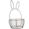 Clayre & Eef 6Y5794 Set de 2 cestas de metal marrón Ø 33x55 cm Ø 27x45 cm