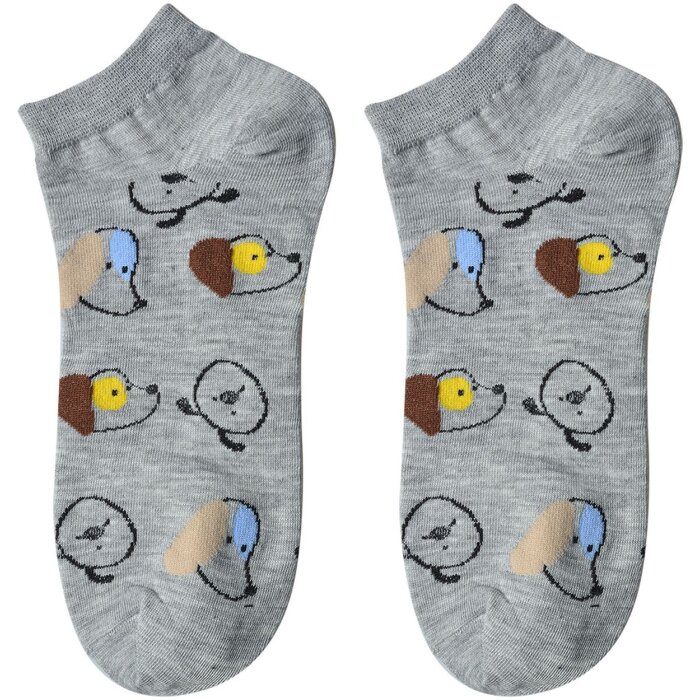 Juleeze JZSSK0027 calcetines motivo perro gris talla 36-41