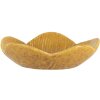 Clayre & Eef Bol Flor Amarillo-Rojo Ø14x3cm Cerámica Deco Snacks