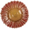 Clayre & Eef 6CE2158 Cuenco Flor Rojo Amarillo Ø14x3cm