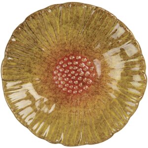 Clayre & Eef 6CE2161 Cuenco Flor Amarillo-Naranja...