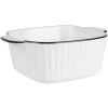 Clayre & Eef 6CEBO0213 Bol Cerámica Blanco Negro 15x12x5 cm 400 ml Moderno