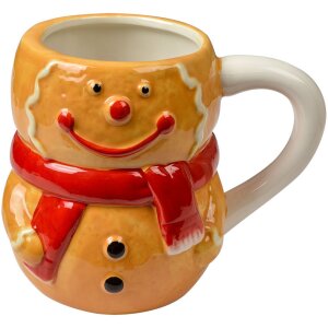 Clayre & Eef 6CEMU0191 Taza Hombre de Jengibre...